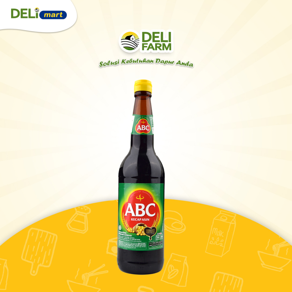 

Deli Mart [Khusus INSTAN Medan] ABC KECAP ASIN 620 ML by Deli Farm
