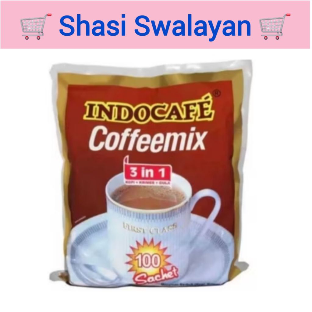 

INDOCAFE Coffeemix Kopi 20gr X 100 Sachet