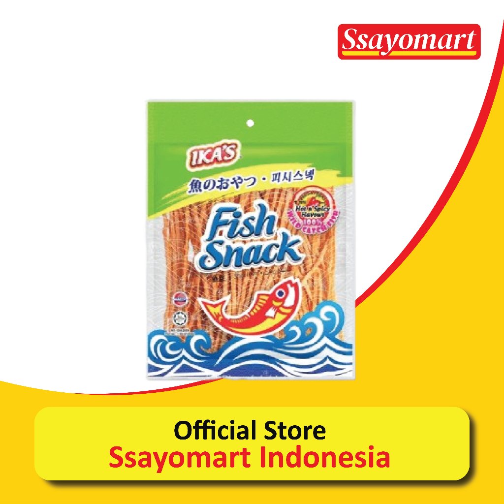 

Ika's Fish Snack Hot & Spicy 120gr