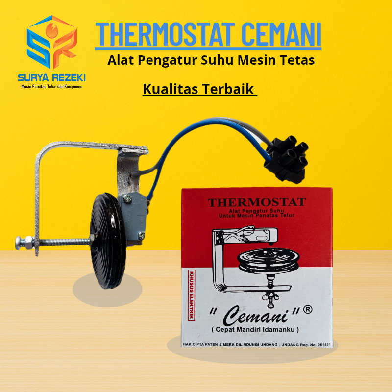 surya thermostat cemani Alat Mesin tetas telur full otomatis / Mesin penetas telur full otomatis