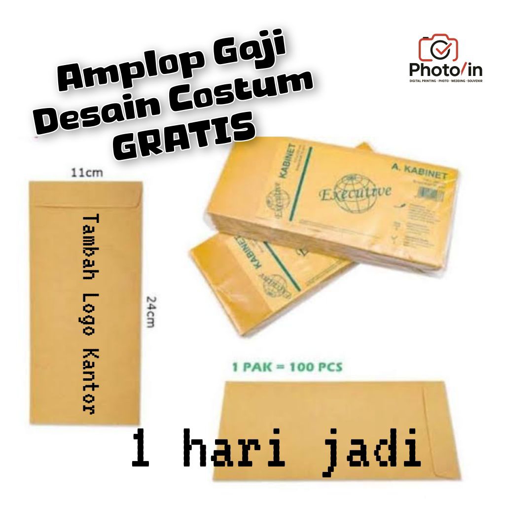 

Amplop Kabinet Gaji Karyawan Desain Gratis Costum