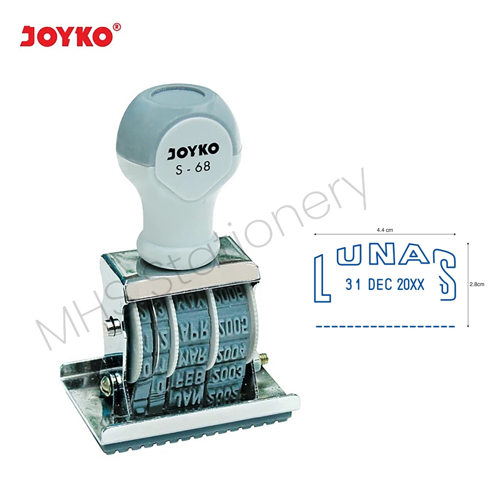 

Date Stamp Stempel Tanggal Lunas Joyko S-68