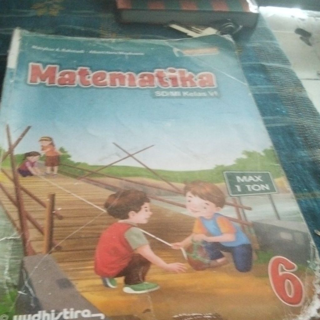 Buku matematika 6 SD Kurikulum merdeka Yudhistira