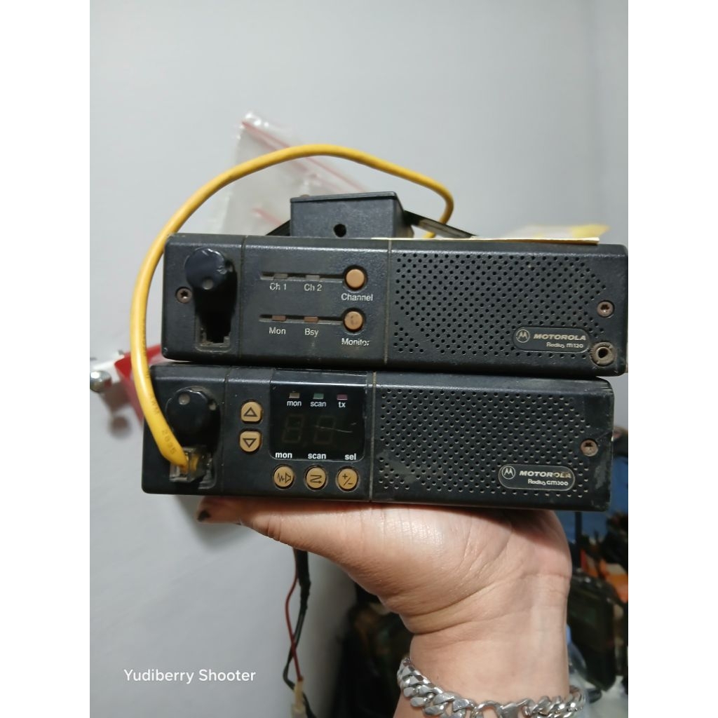 REPEATER VHF MOTOROLA GM300 VHF SUDAH TER PROGRAM  REPEATER RIG MOTOROLA GM 300