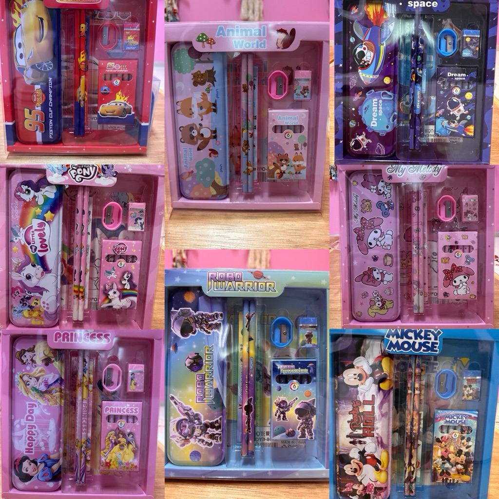 

NEW - Set Alat Tulis Sekolah Karakter Kuromi Disney My Melody MB2216