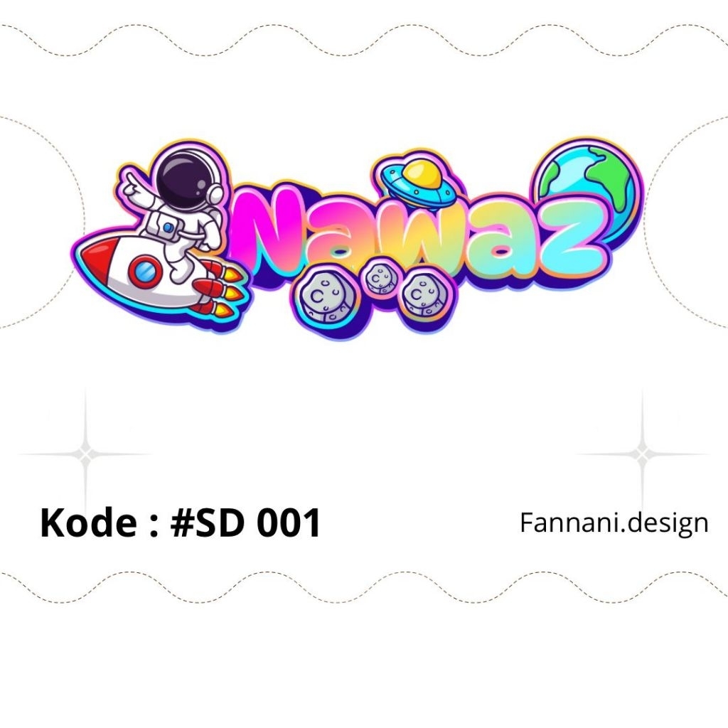 

Stiker Sablon Nama Praktis