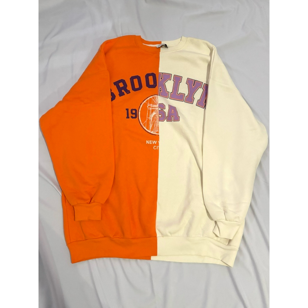 Hoodie Bershka Oversize
