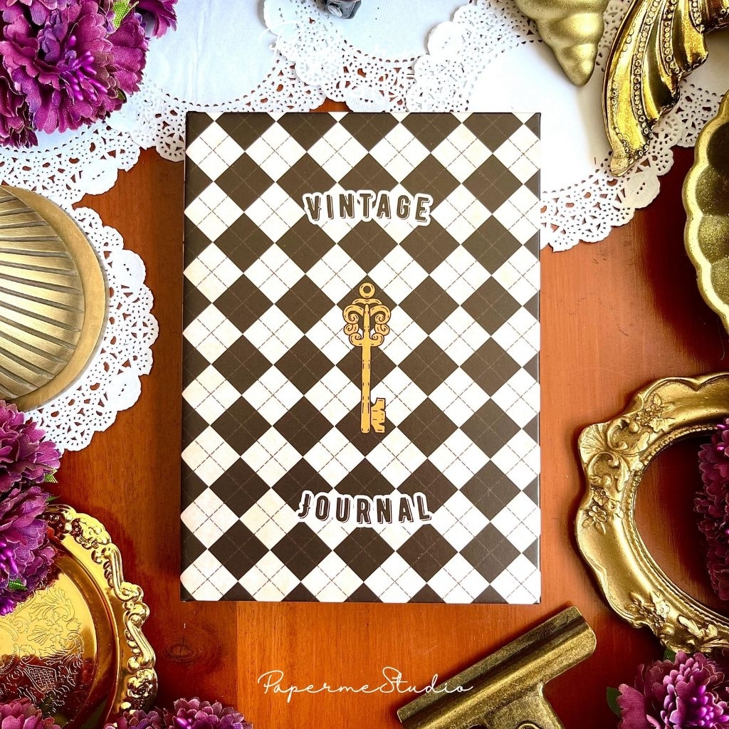 

BOOK - buku journal aesthetic vintage key retro by Papermestudio