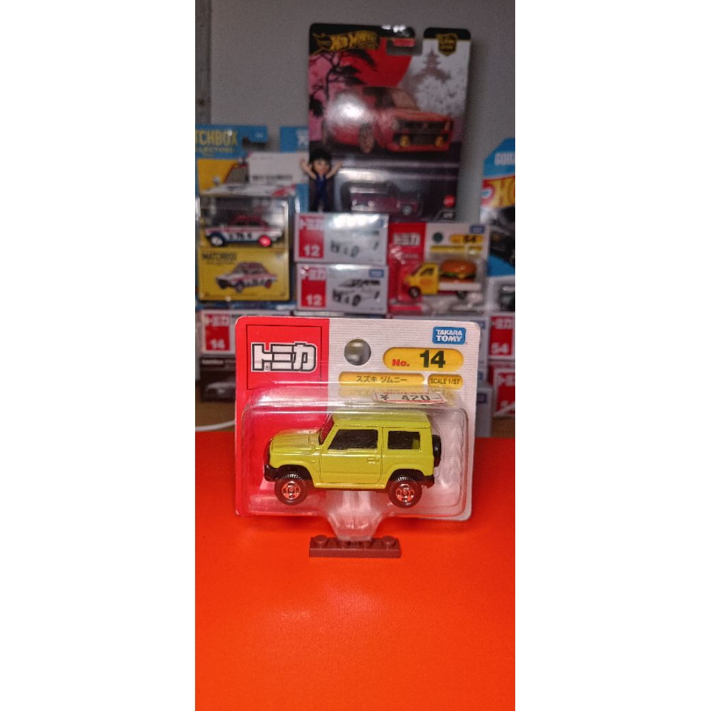 tomica #14 suzuki jimny blister