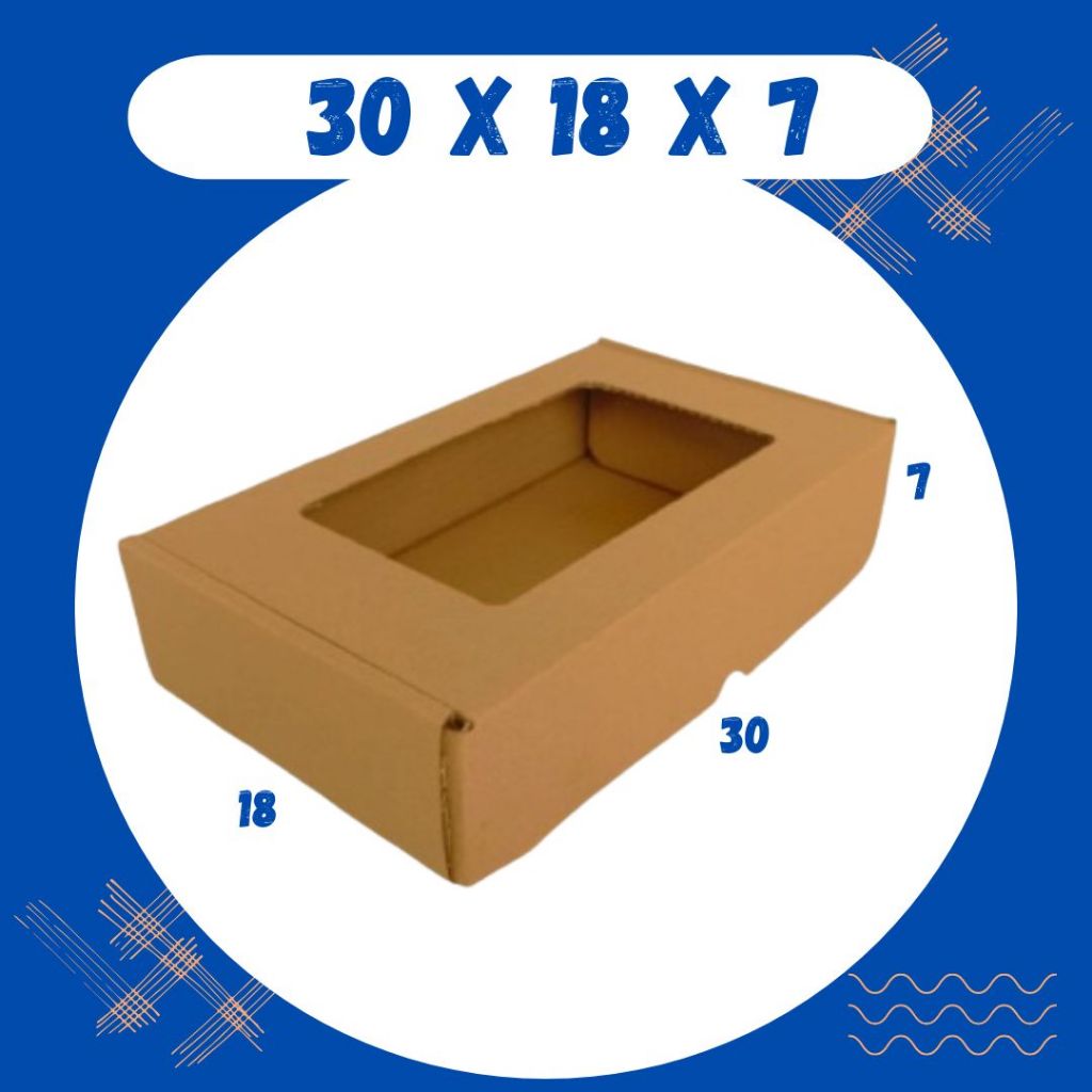 Kardus 30x18x7 LS Box Packing Hampers Kotak Kemasan Packing Dus Baju Handuk Parfum malang Grosir