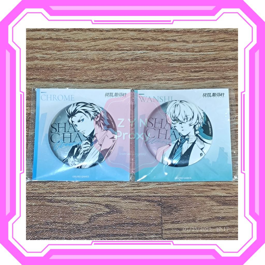 READY STOCK PUNISHING GRAY RAVEN PGR Shadow Chasers Badge