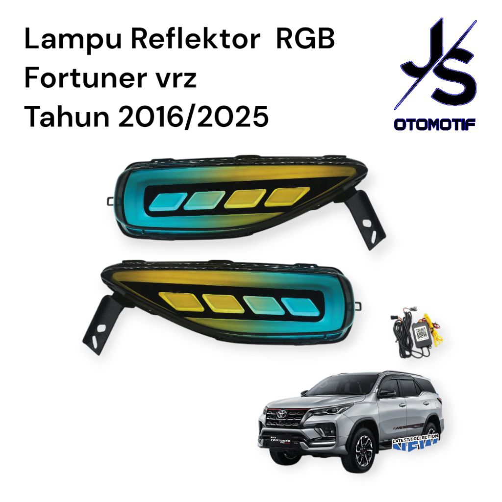 lampu Reflektor RGB Fortuner vrz 2016/2025