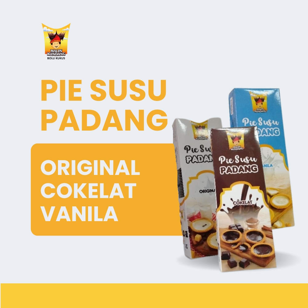

MALIN KUNDANG - Pie Susu Padang Mix (Original, Coklat, Vanila)
