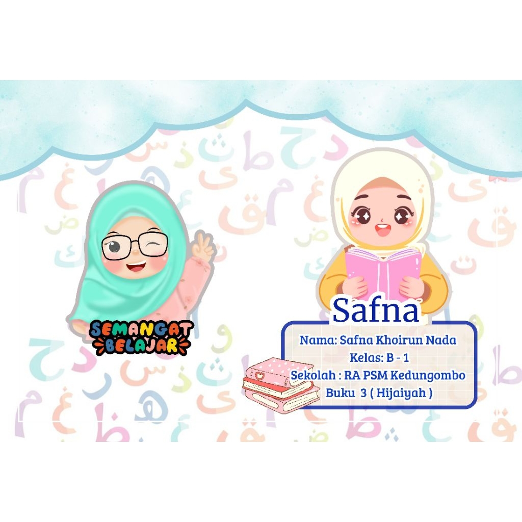 

Sampul buku custom bahan art paper 120gsm