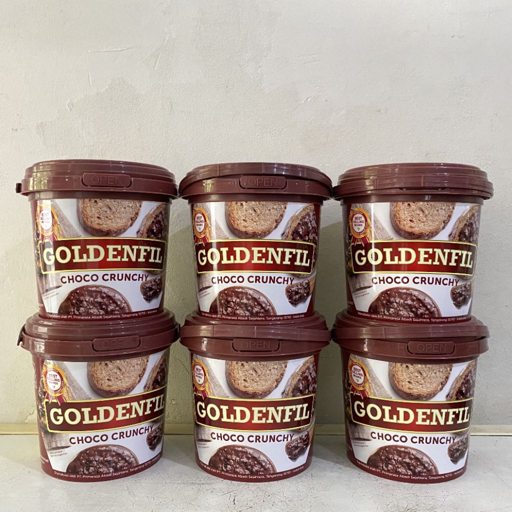 

Goldenfil choco crunchy 1 kg | goldenfil choco crunchy | selai goldenfil