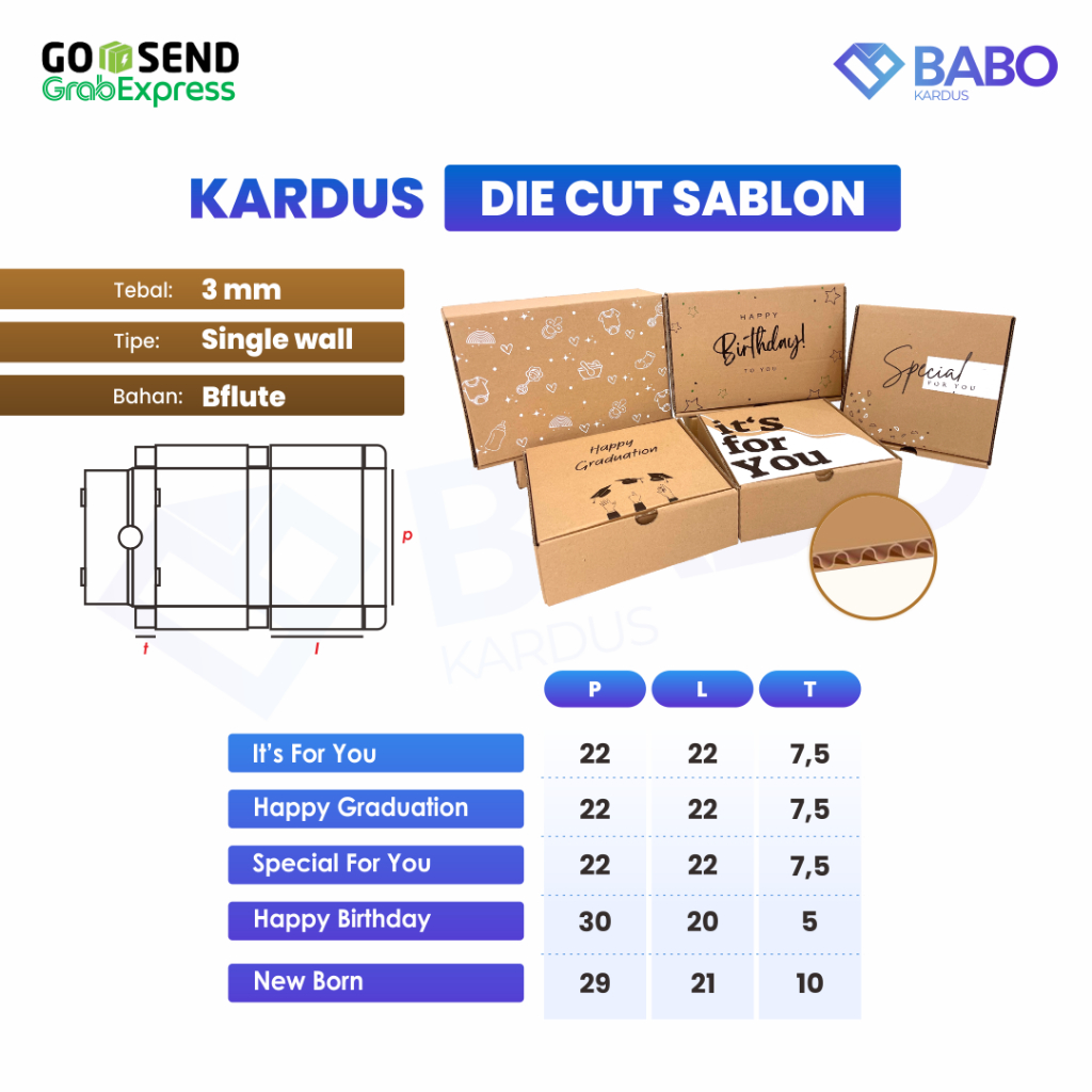 

Kardus Pizza Sablon / Kardus Packing dan Gift Box, Skincare, Birthday, Natal, Tahun Baru - Tersedia ukuran 21x15x6 cm s/d 29x21x10 cm | Min pembelian 10 pcs