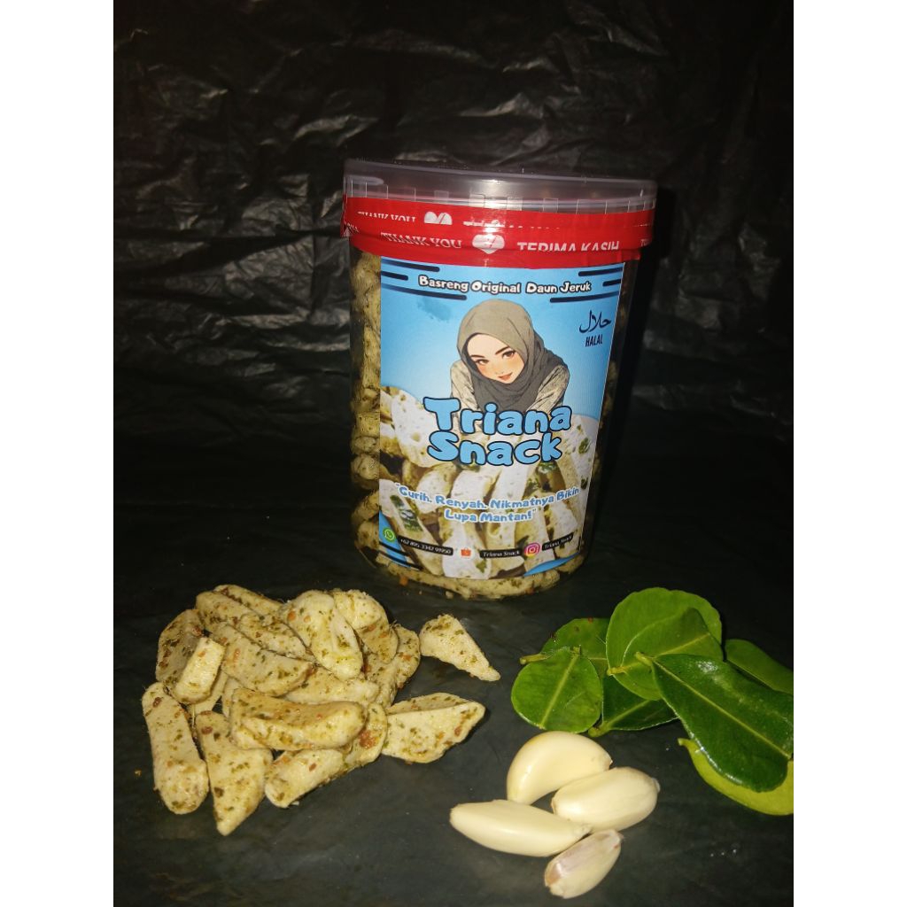 

Basreng Extra Pedas dan Original Daun Jeruk Uk 250gr/800ml