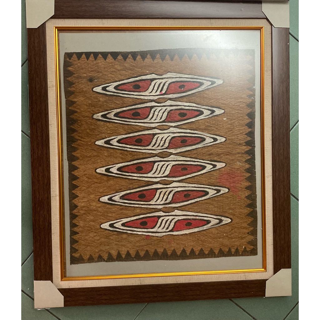 Hiasan Pajangan Batik Pattern Papua Asli