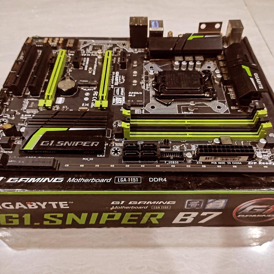 motherboard gigabyte g1 sniper b7