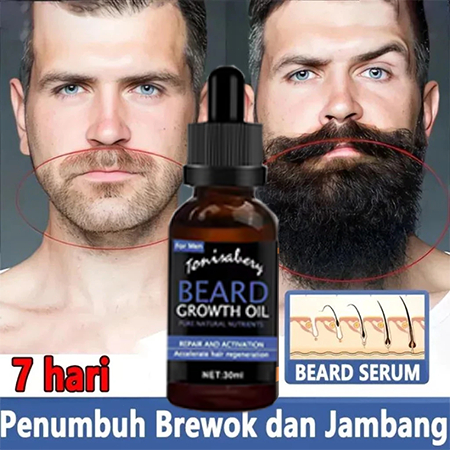Serum Jenggot Serum  Pertumbuhan Jenggot Cepat Tanpa Efek Samping Pertumbuhan Jenggot