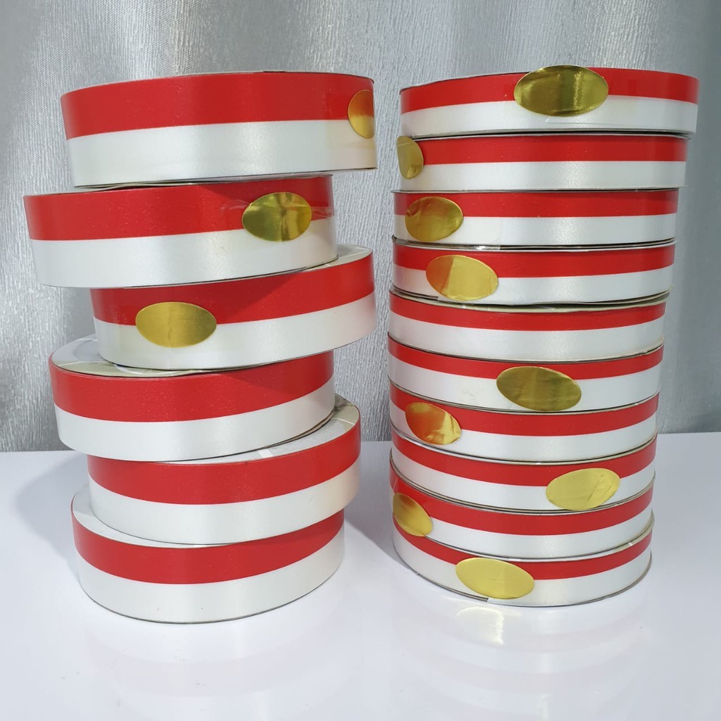 

PITA JEPANG MERAH PUTIH 1 INCH