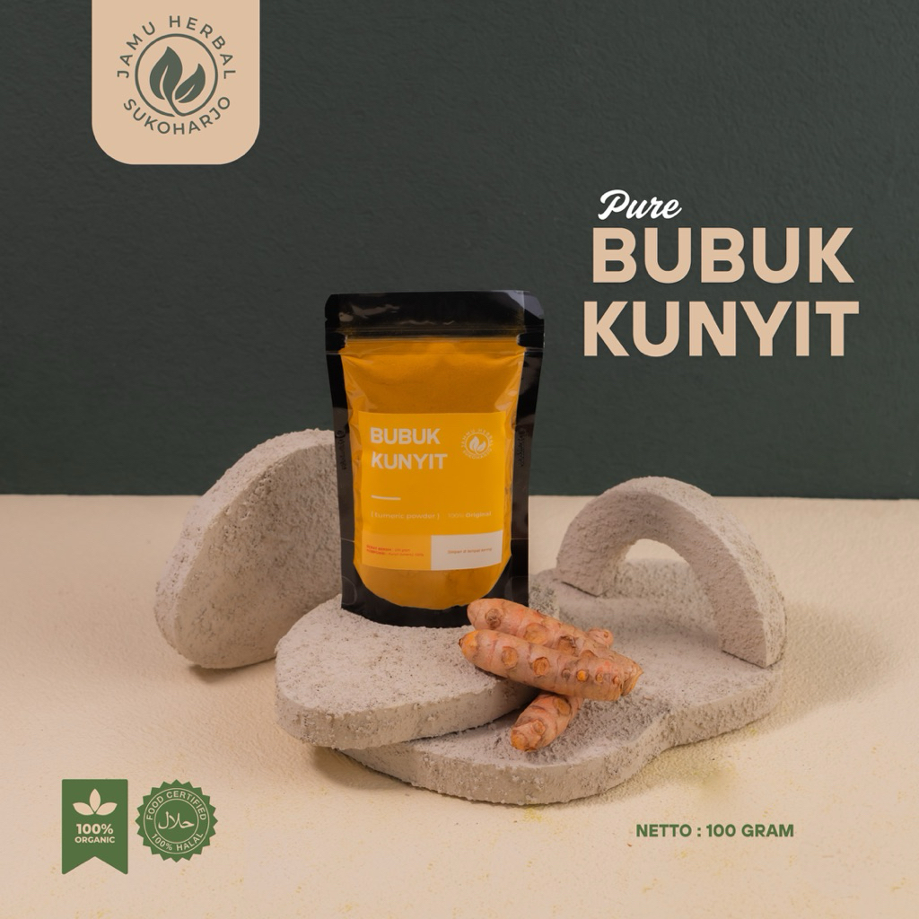 

Kunyit Bubuk / Turmeric Powder Premium Original 100 gram