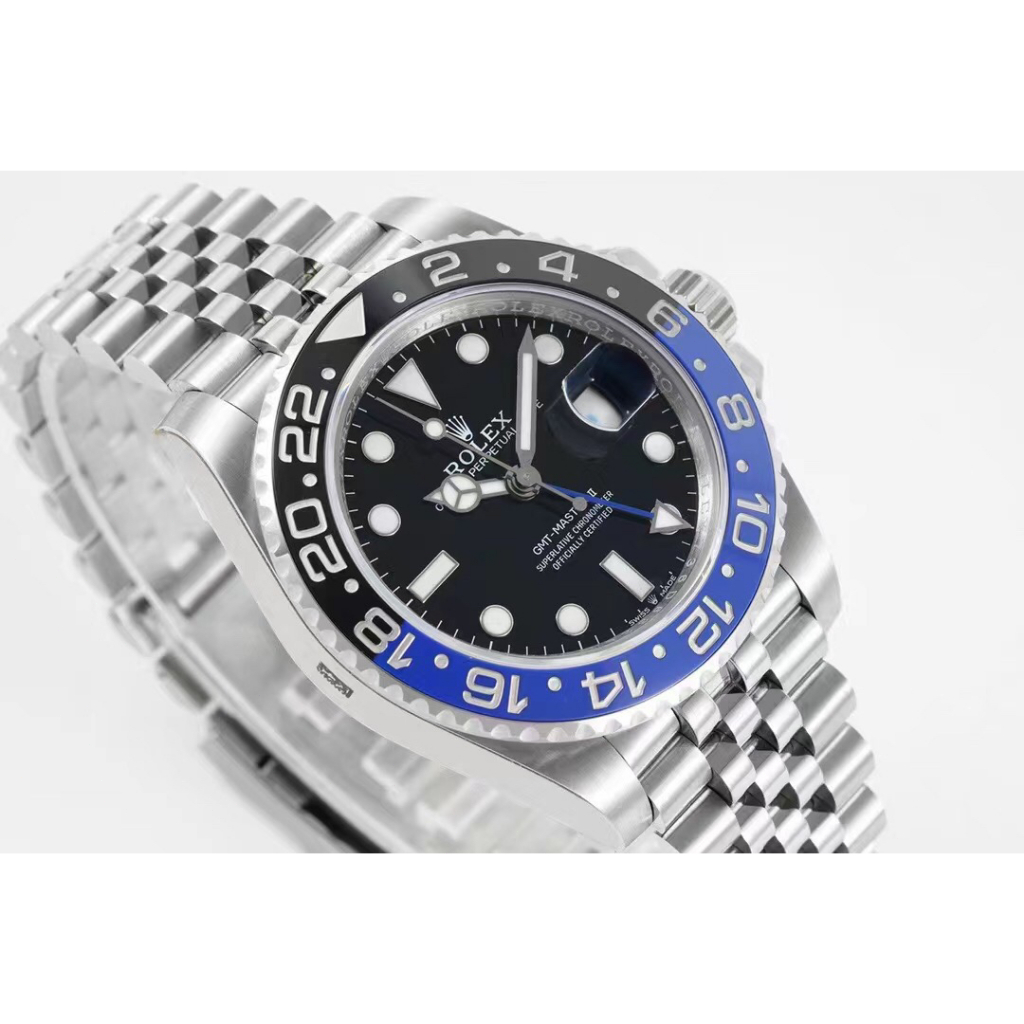 TERLARIS (100% ASLI)COD Baru INCLUDE BOX Jam Tangan Rolex ORIGINAL 100% Seri GMT - Master II
