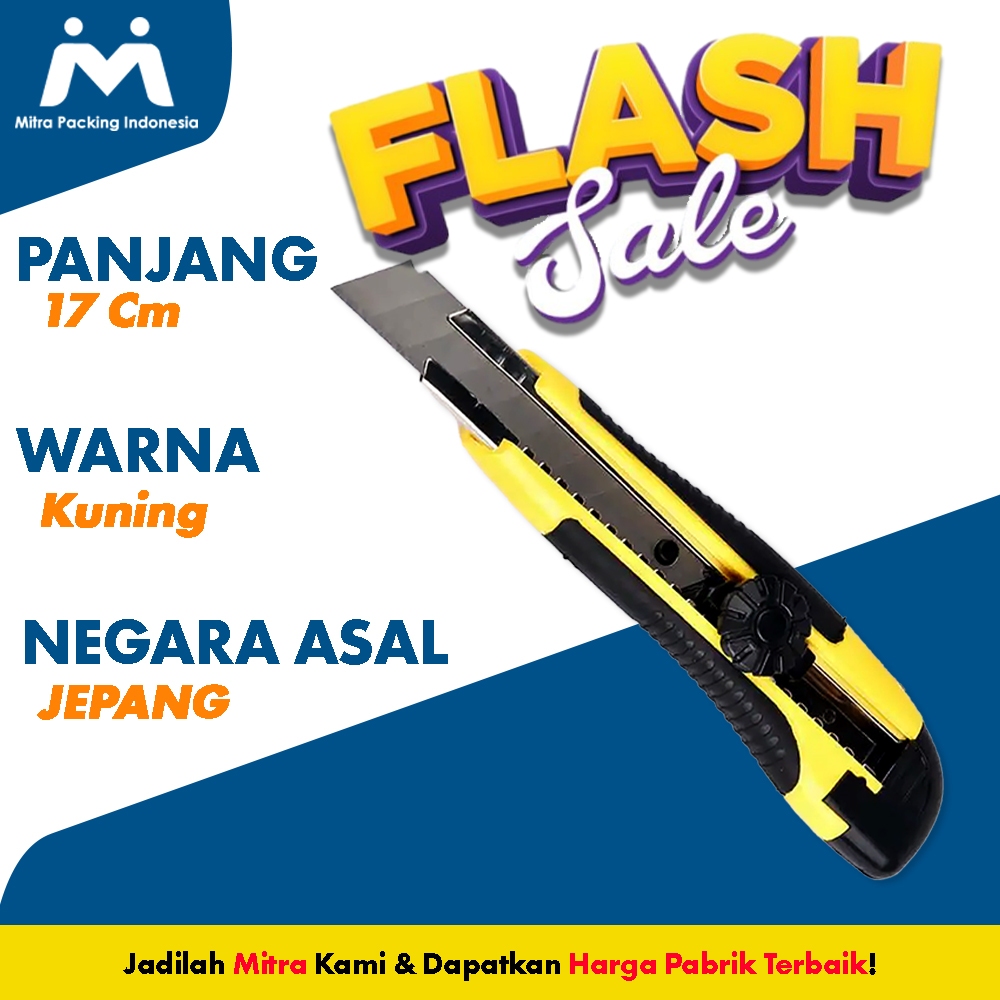 

PISAU CUTTER SUPER TAJAM JAPANESE QUALITY IMPORT - Mitra Packing Indonesia