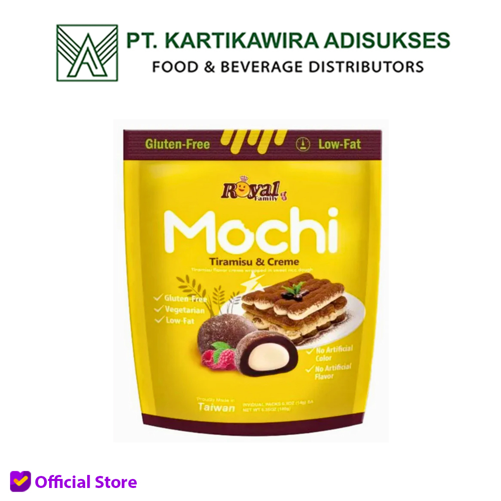 

Royal Family Mochi Tiramisu & Creme 180gram
