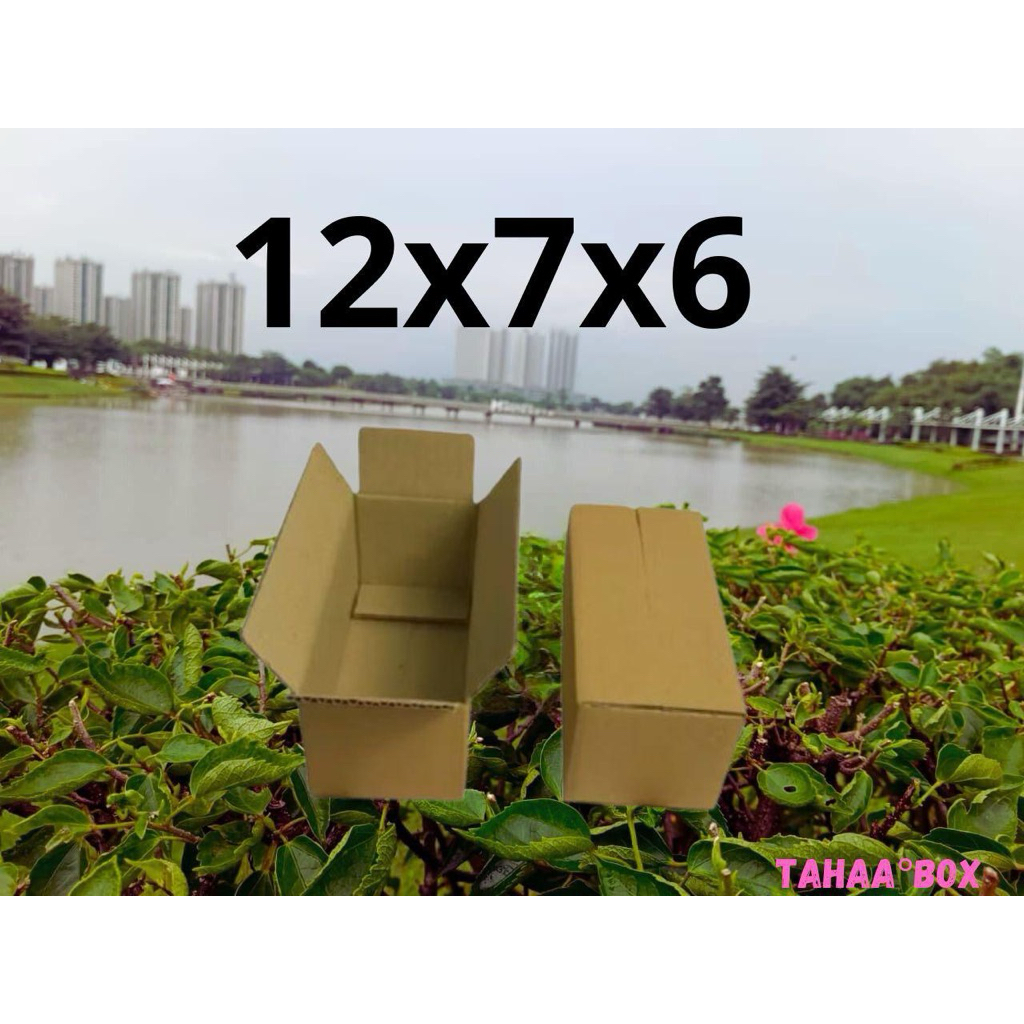 

kardus packing ukuran 12x7x6