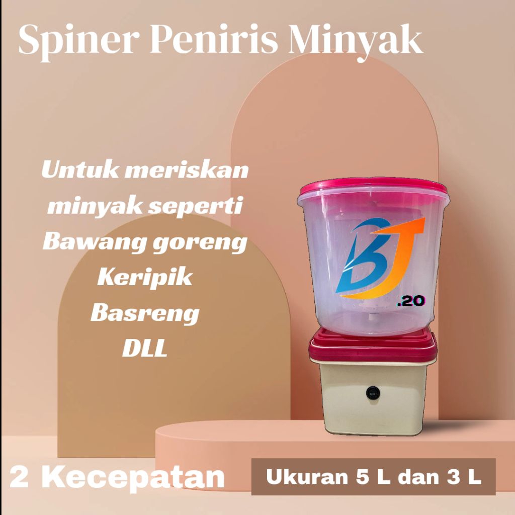 Spiner Peniris Minyak / Mesin Peniris Minyak