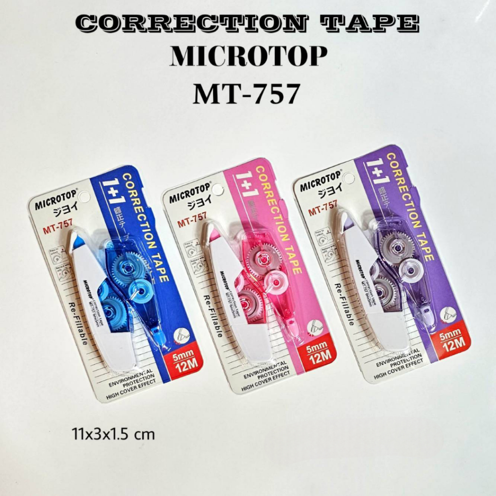 

MJ Correction Tape MT-757 / Tipex Roll / Tipex Kertas