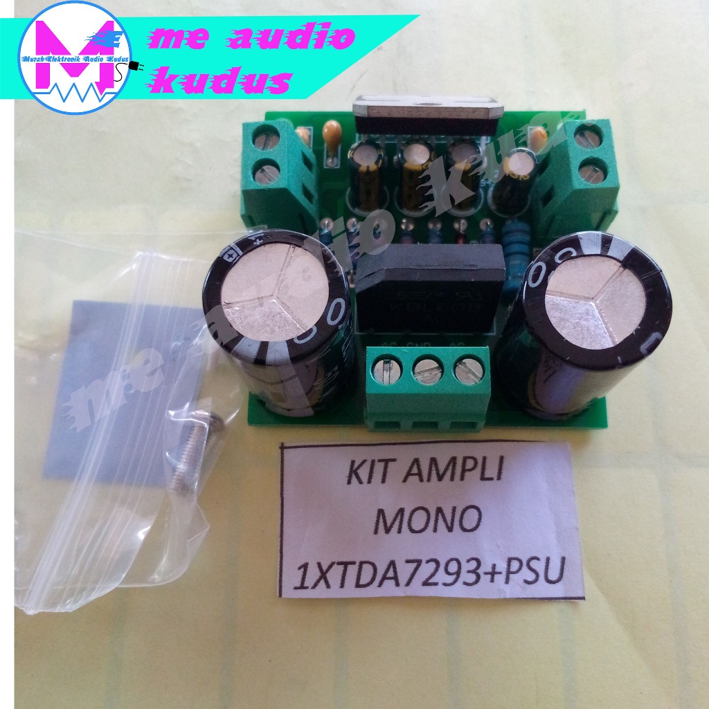 KIT AMPLIFIER MONO 1XTDA7293+PSU