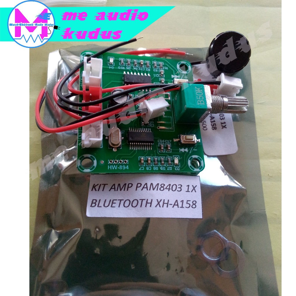 KIT AMPLI PAM8403 1X BLTH XH-A158