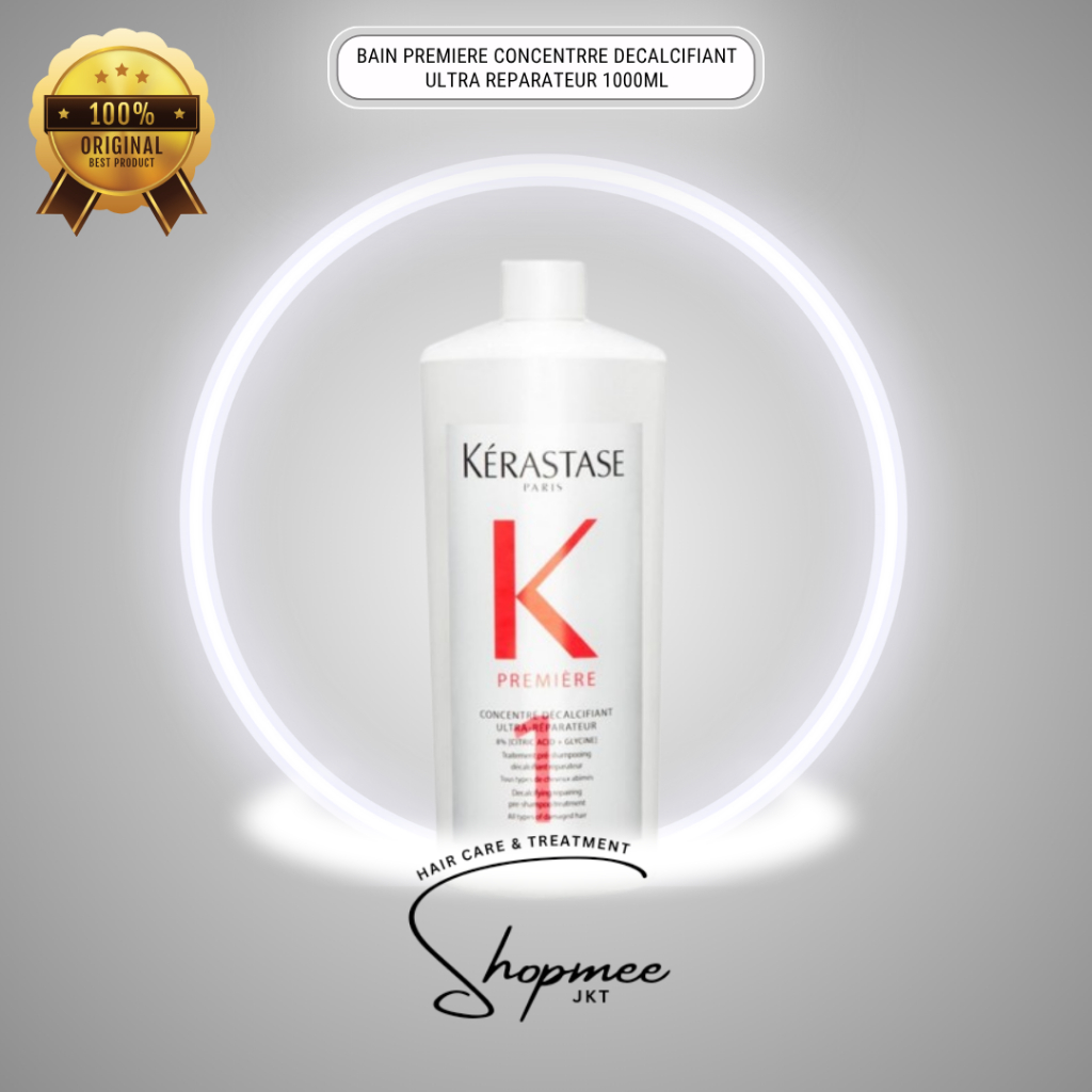 Kerastase Bain Premiere Concentre Decalcifiant 1000ml – Sampo Pra-Perawatan Untuk Rambut Rusak