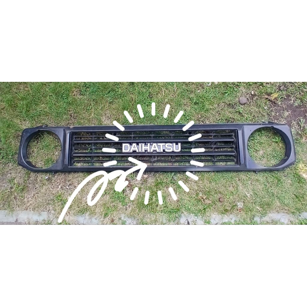 emblem grill daihatsu taft