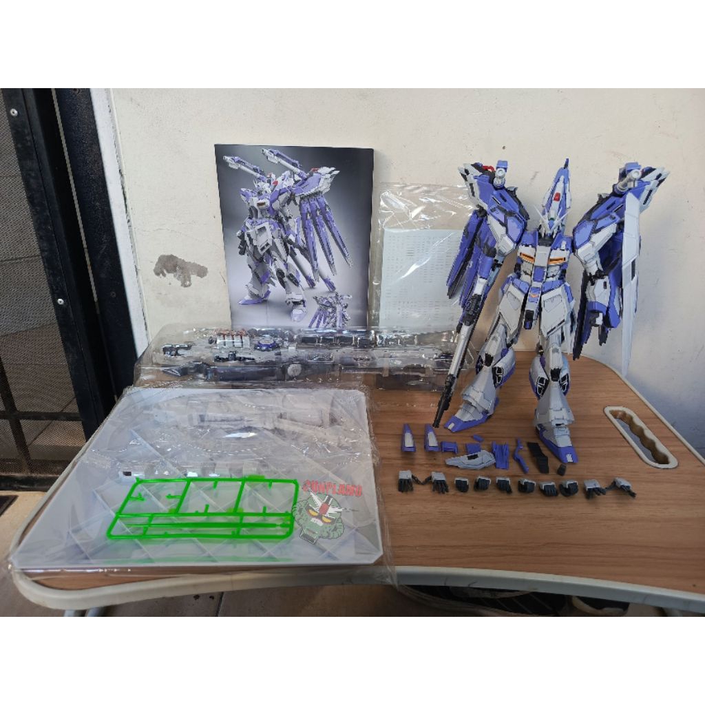 Mg Hi Nu Tiger 1/100 Metal Inner Frame + Mega Bazooka Launcher