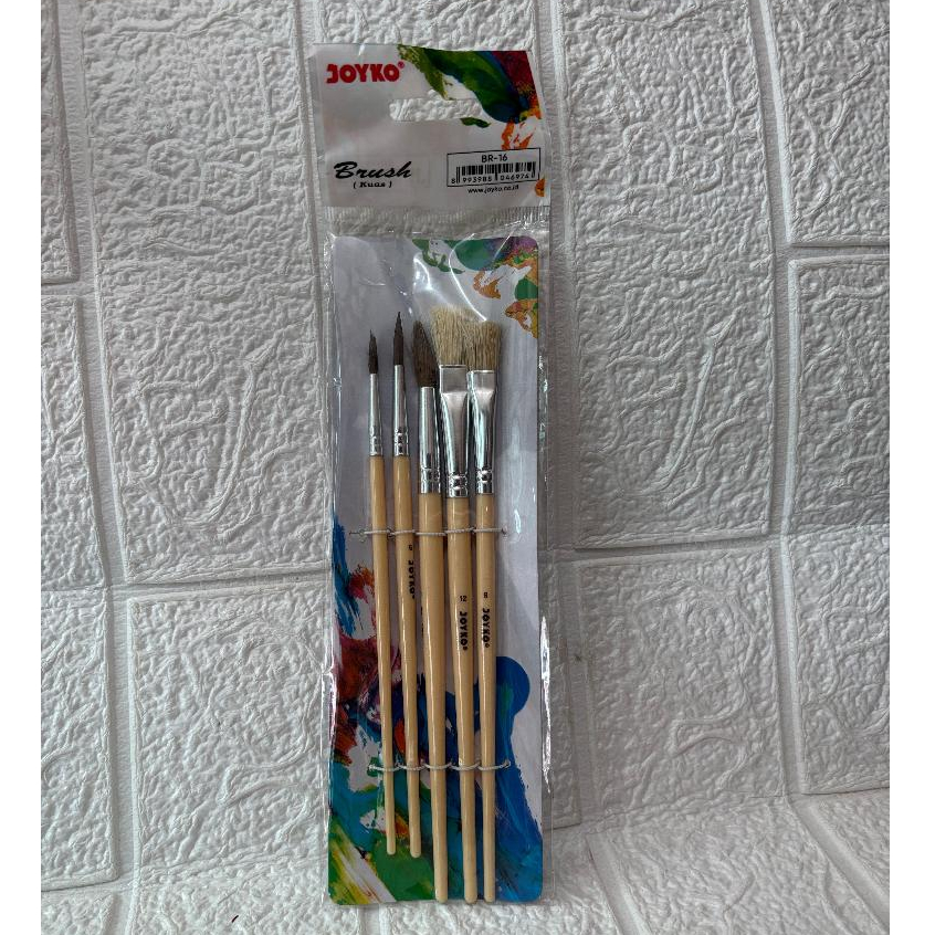 

Brush Set / Kuas Melukis Joyko BR-16
