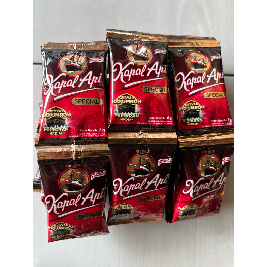 

kapal api renteng 6gr/rtg isi 10pc