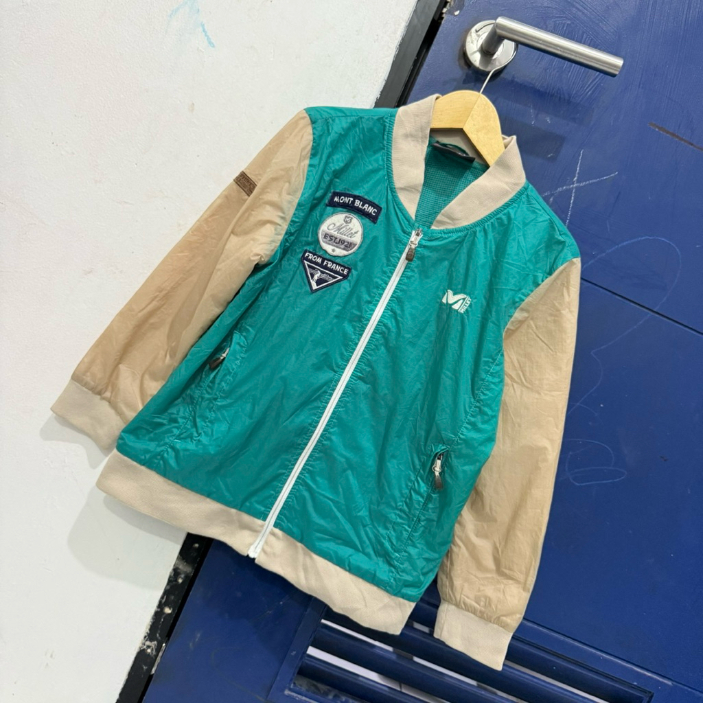 preloved jaket bomber parasut Millet 5-6 tahun