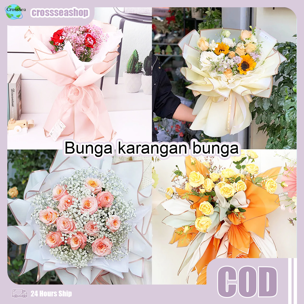 

Kertas pembungkus bunga dan buket bunga dengan pinggiran emas/warna solid/permukaan kabut/dan material