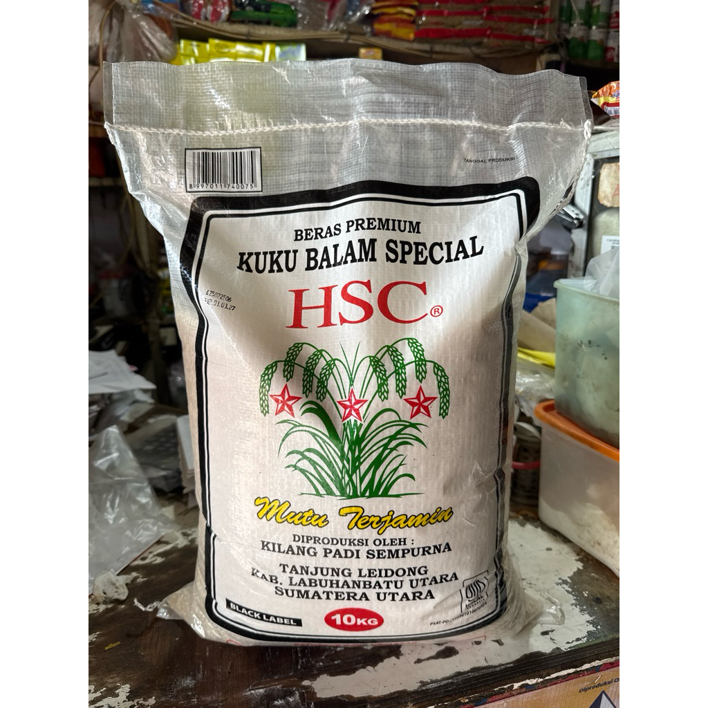 

Beras HSC Kuku Balam Special 10 kg (Black)