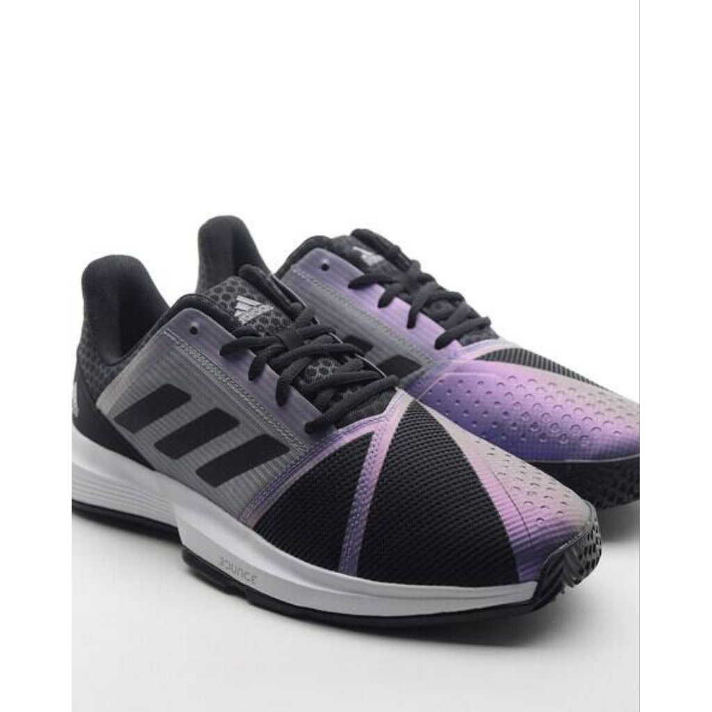 ADIDAS COURTJAM BOUNCE- CORE BLACK/GREY TWO