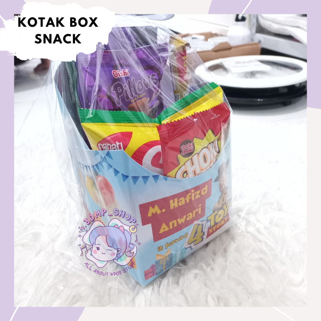 

Kotak Box Hampers Souvenir Popcorn Kentang Snack Ultah Ulang Tahun Happy Birthday (size besar)