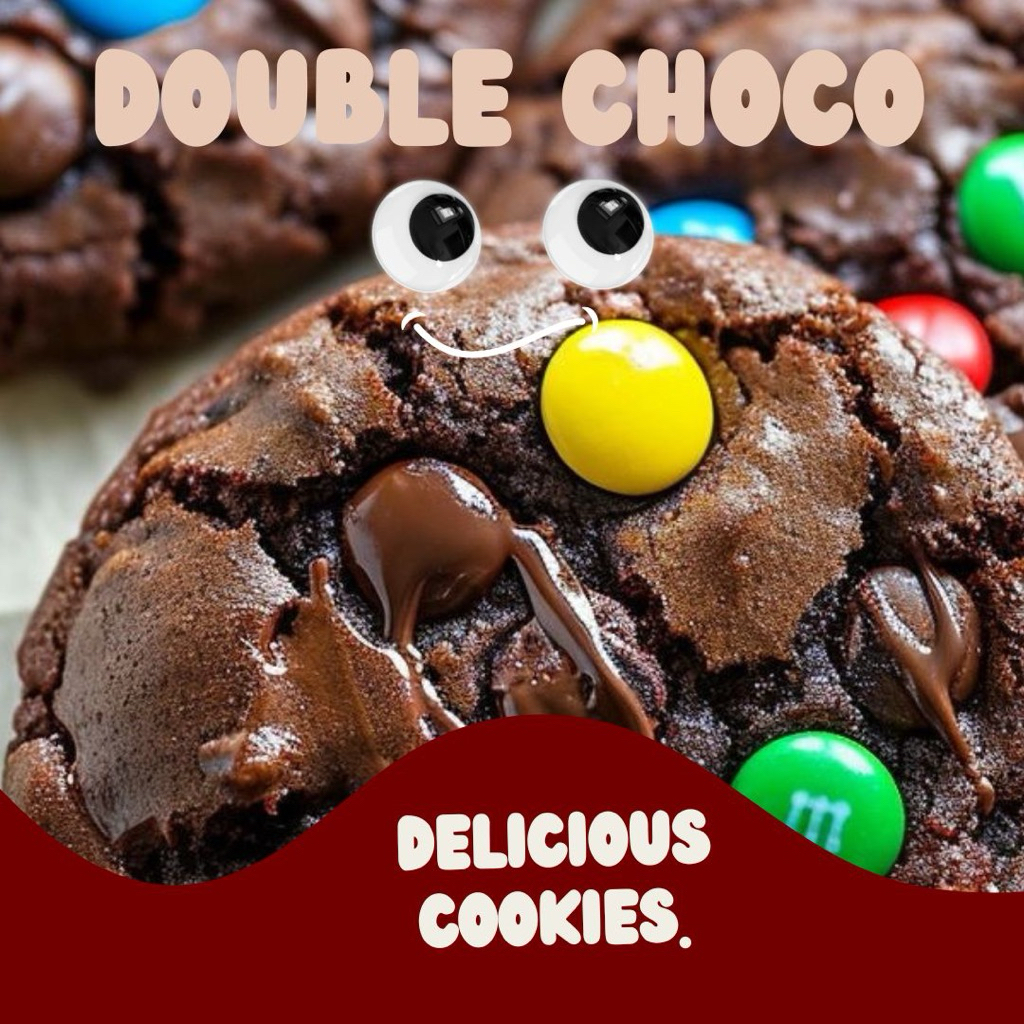 

soft cookies Double Choco