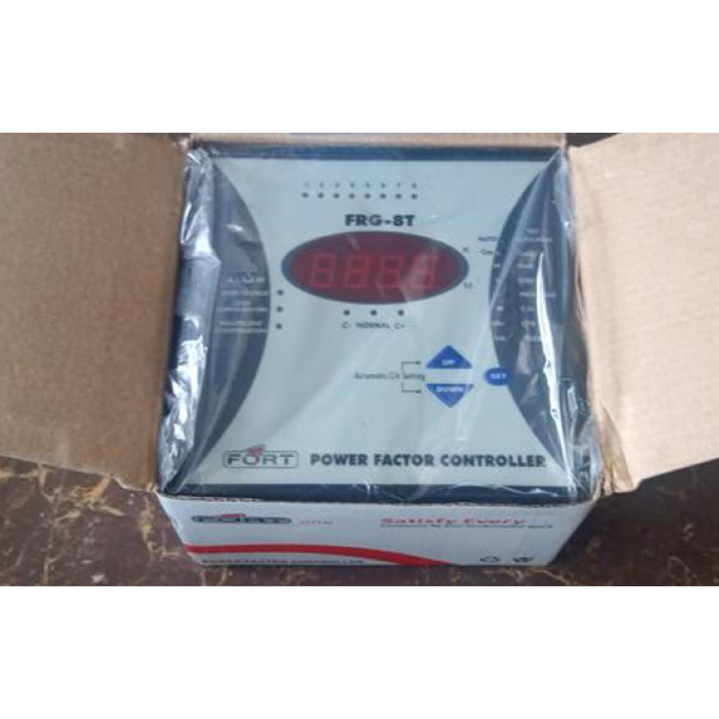 POWER FACTOR REGULATOR 8 STEP POWER FACTOR REGULATOR 8 STEP