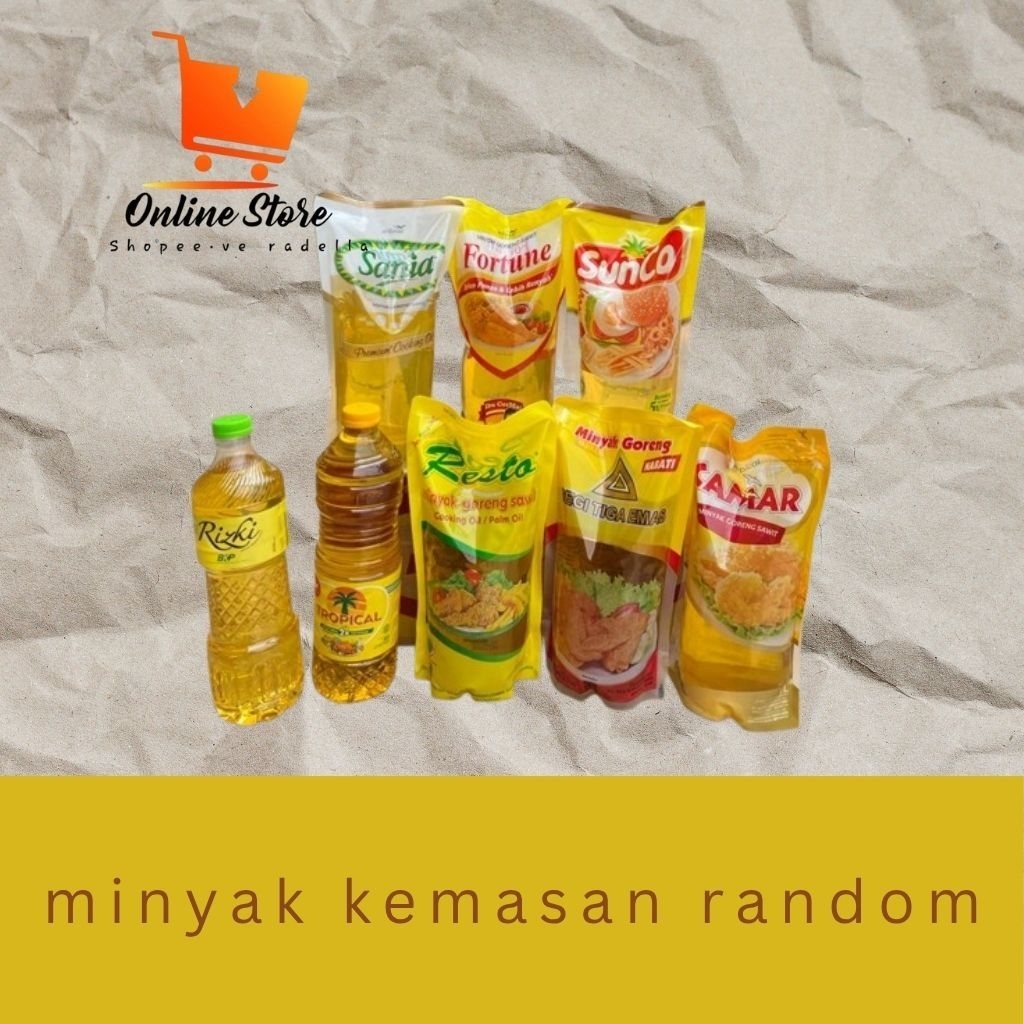 

minyak kami 800 ml (kemasan random)