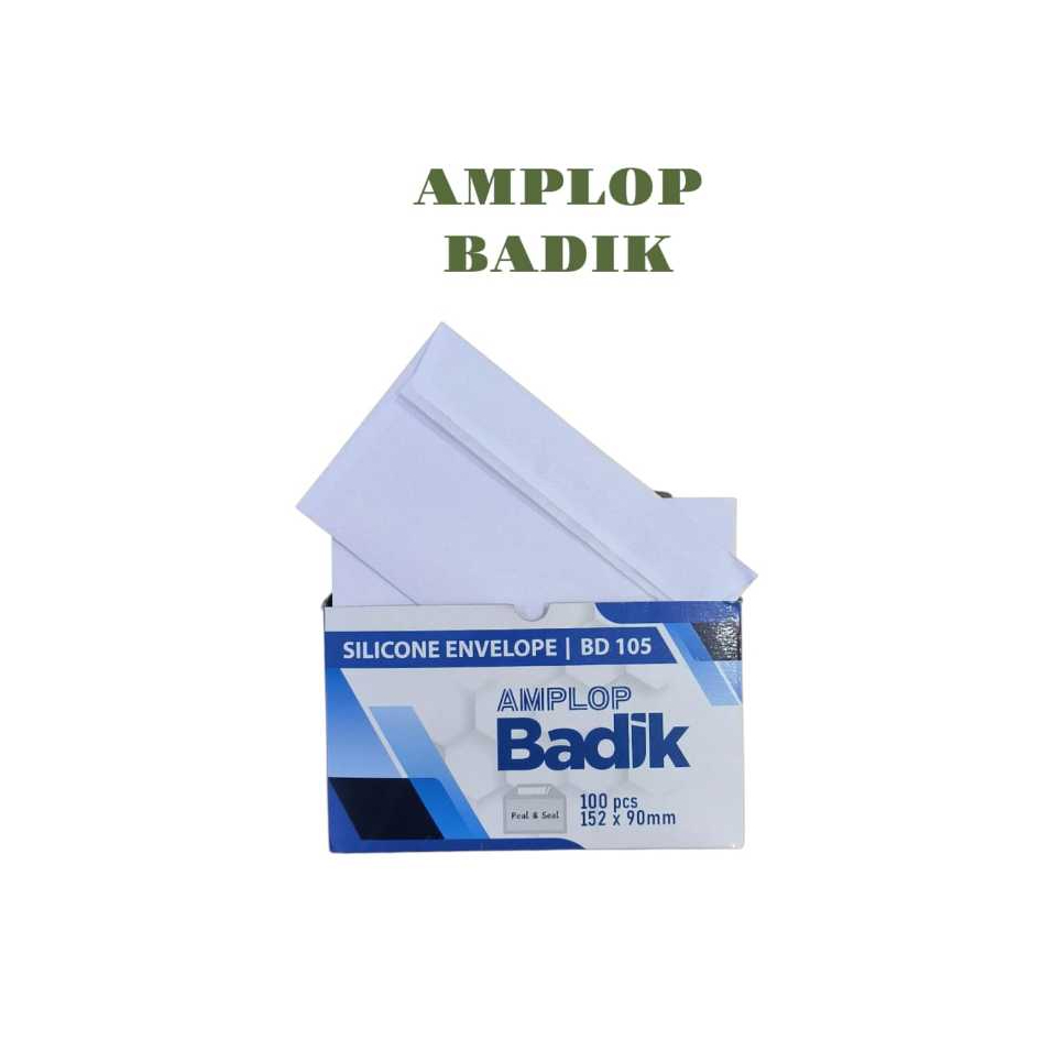 

[BOX] AMPLOP BADIK BD 105/AMPLOP PUTIH READY MAKASSAR