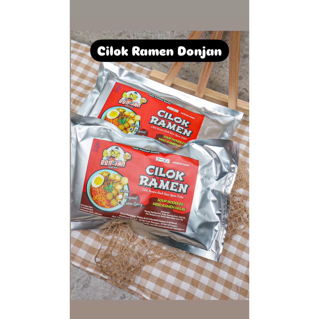 

Cilok Ramen Donjan Best Seller - Cilok Kuah Ramen Ayam Pedas - Donjanfood Tasikmalaya