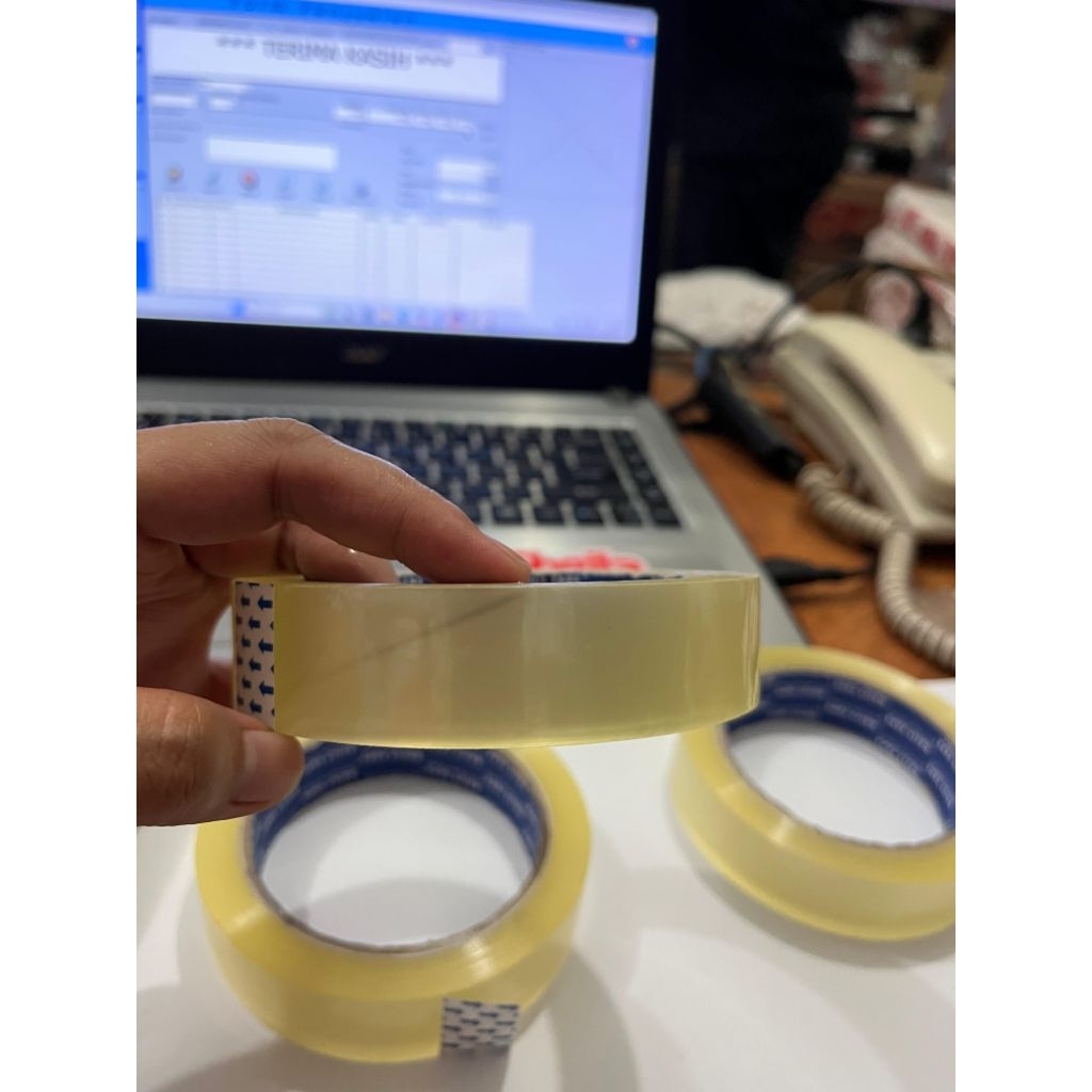 

SELOTIP/TAPE/SELASIBAN BENING DAILY X 24 MM (1 INCH) X 80 YARD